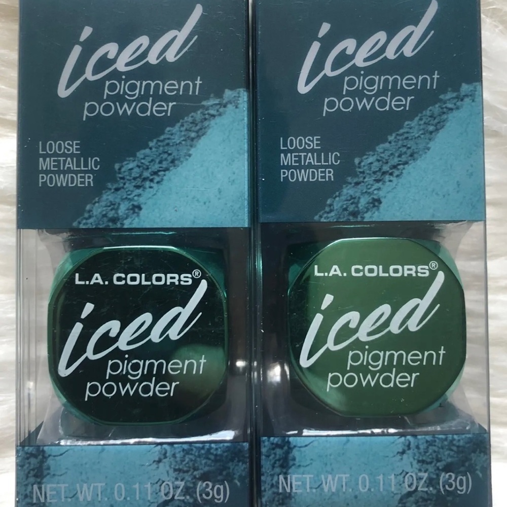 L.A. COLORS Iced Pigment Powder -twinkle (2 Pack)